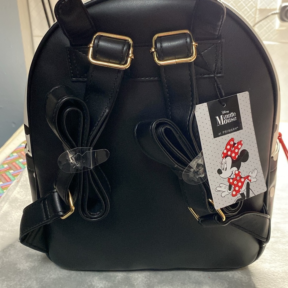 Disney Minnie Mouse Polka Dot Backpack by Primark - NWT - Picture 5 of 10
